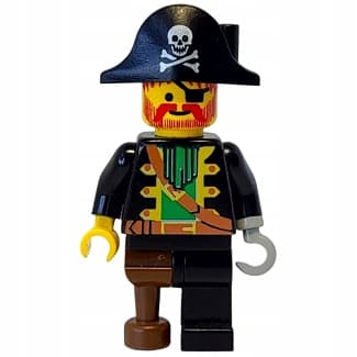 LEGO Pirates – Figure – Pirate / Redbeard pi055 – Second-hand