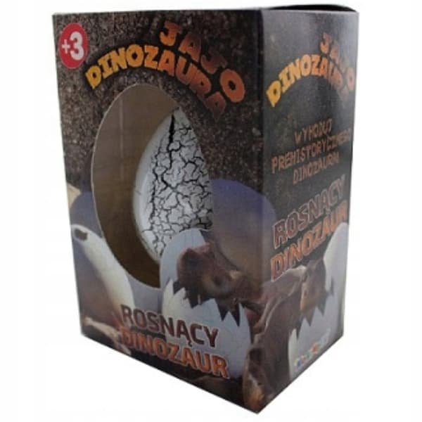 EGG: dinosaur egg – hatching, growing DINOSAUR – LARGE – AS A GIFT