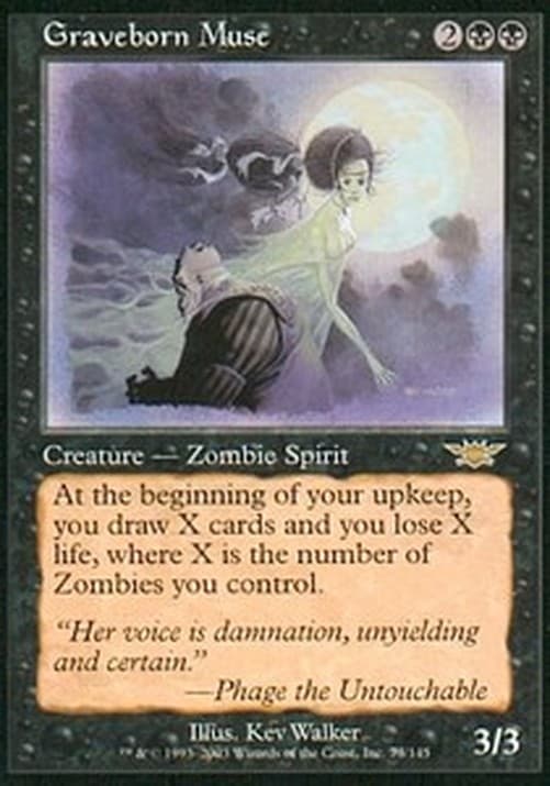 Magic: The Gathering Graveborn Muse