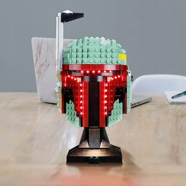 LED lighting kit compatible with a helmet