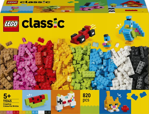 LEGO Classic Creative Colourful Bricks 11045