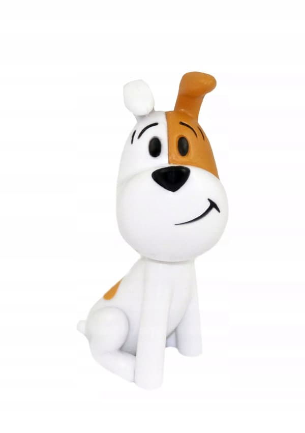 Figurine – Reksio sitting.