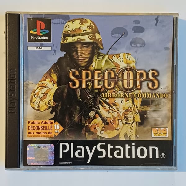 Spec Ops Airborne Commando, PlayStation, PS1