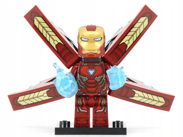 Lego 76107 @@@ IRON MAN + WEAPONS @@@ minifigure from the set!