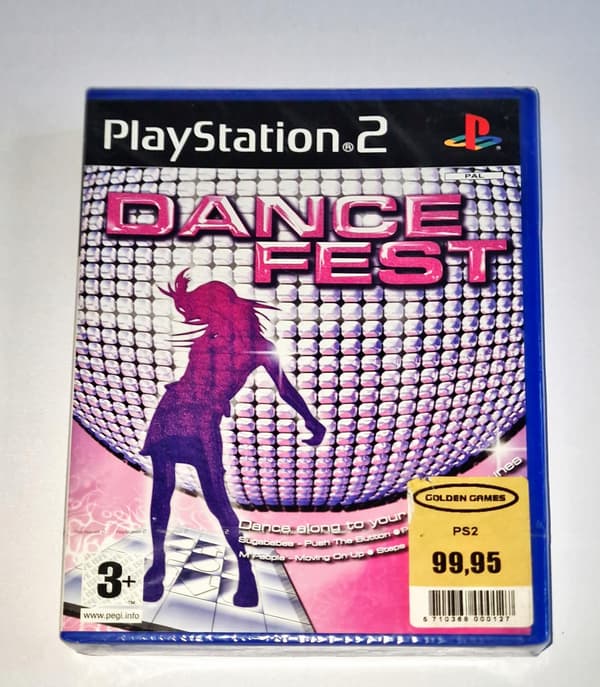 DANCE FEST PS2 game – NEW – SEALED –