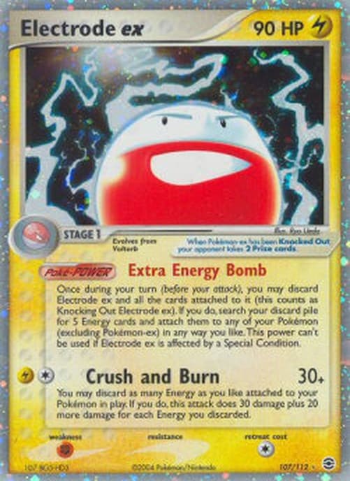 Pokemon Electrode ex