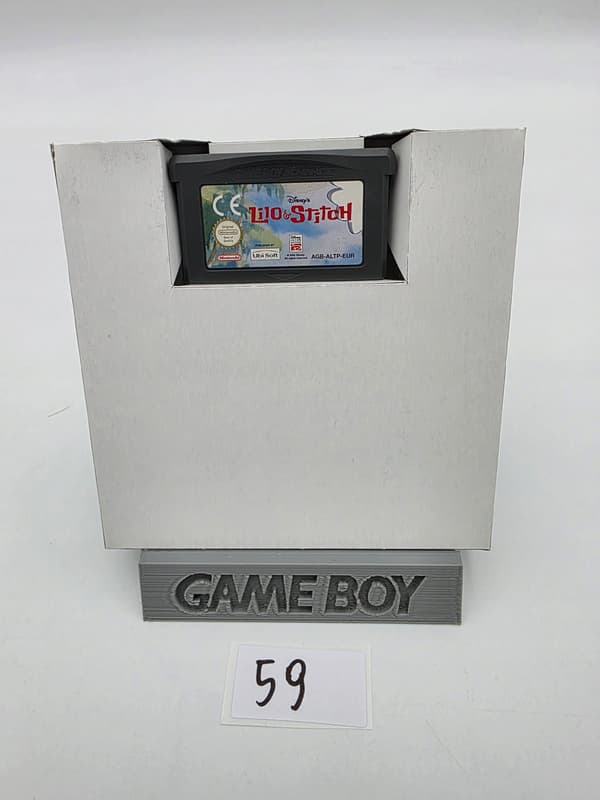 GAME BOY ADVANCE LILO & STITCH ORIGINAL CARDBOARD BOX
