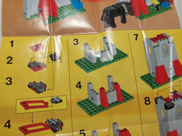 LEGO instructions for set 6040