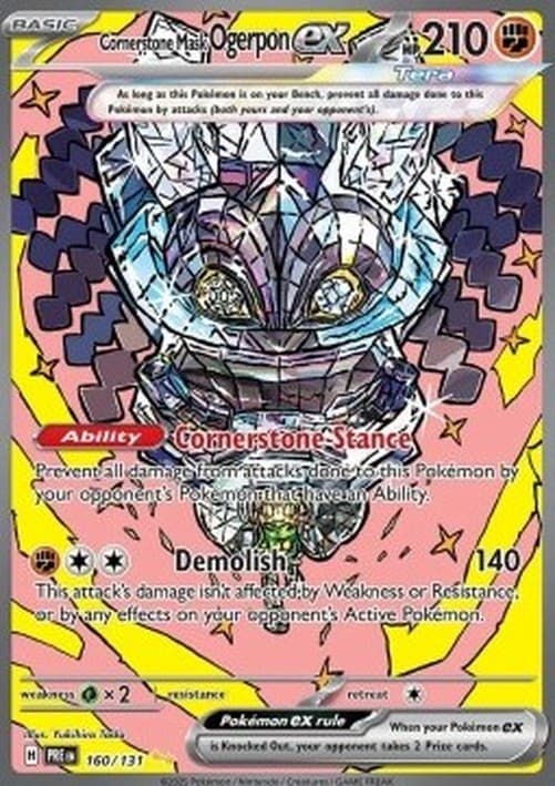 Pokemon Cornerstone Mask Ogerpon ex