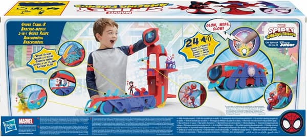 HASBRO Marvel Spidey and the Super Buddies: Spider-Crawler Base