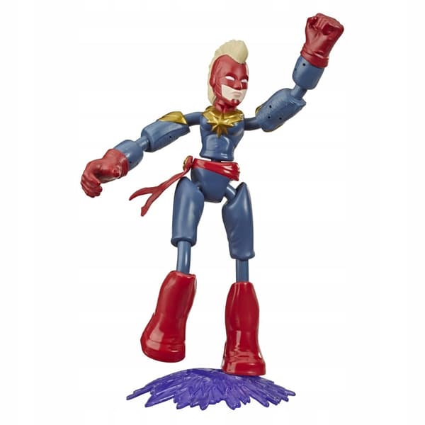 Hasbro Avengers Bend and Flex Captain Marvel figure