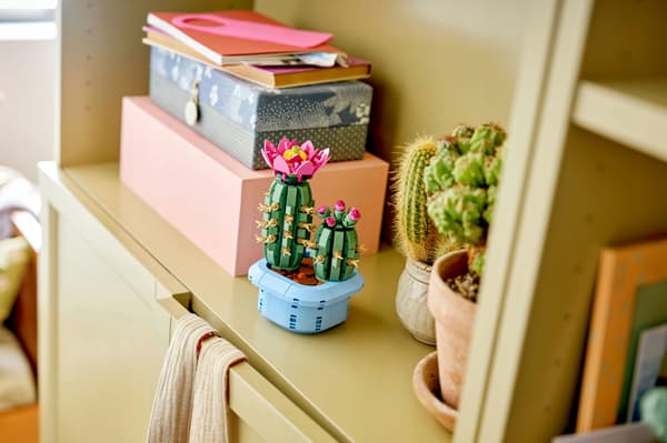 LEGO Botanicals 11509 Blooming Cactus, Mother’s Day, building bricks