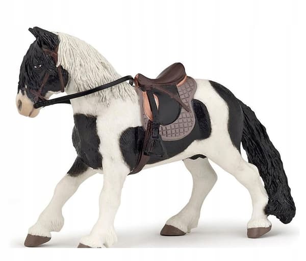 PONY WITH A SADDLE [FIGURINE]