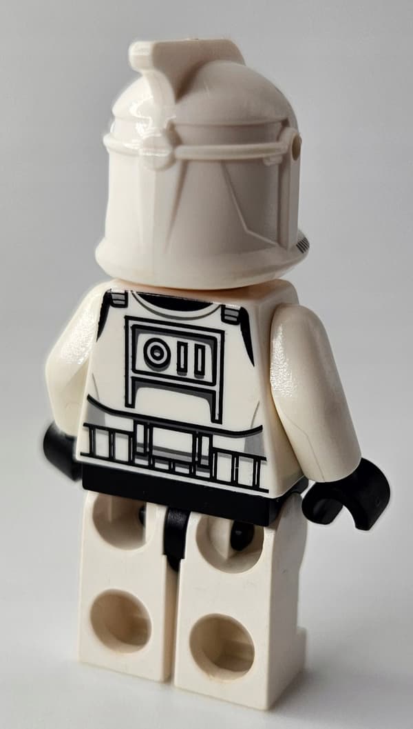 Lego Star Wars minifigure sw0201 Clone Trooper (Phase 1) DEFECT /