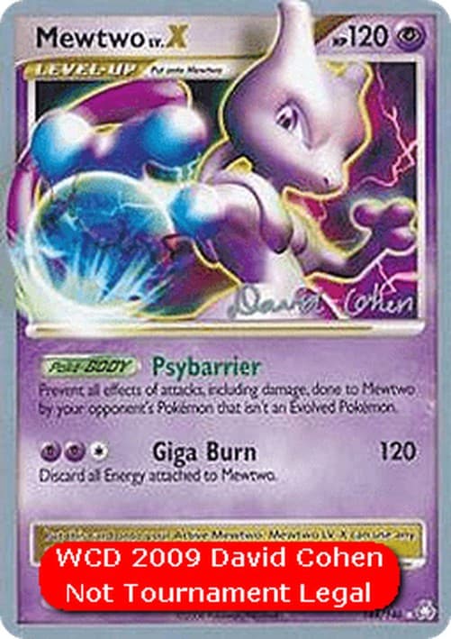 Pokemon Mewtwo LV.X
