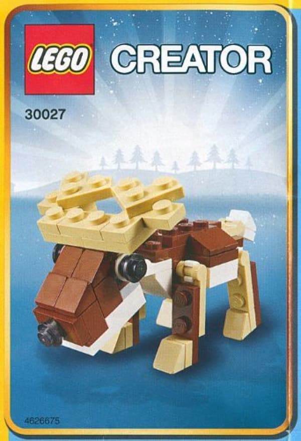 30027 Lego Creator Christmas Reindeer – Santa’s Gift, polybag, MISB