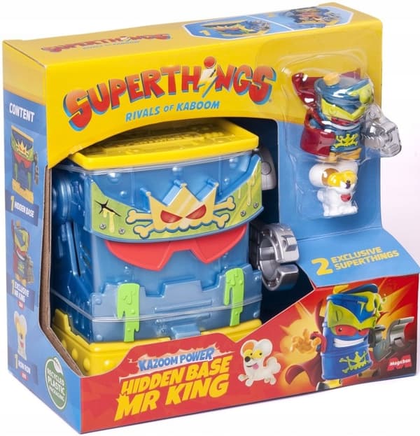 Magicbox SuperThings figure set: Mr King’s Hideout