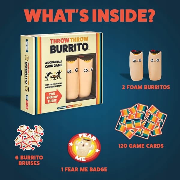 Throw Throw Burrito Exploding – A CARD GAME FROM THE UK