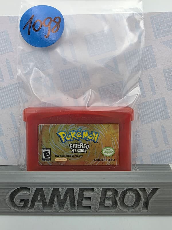 GAME BOY ADVANCE POKÉMON FIRE RED ORIGINAL