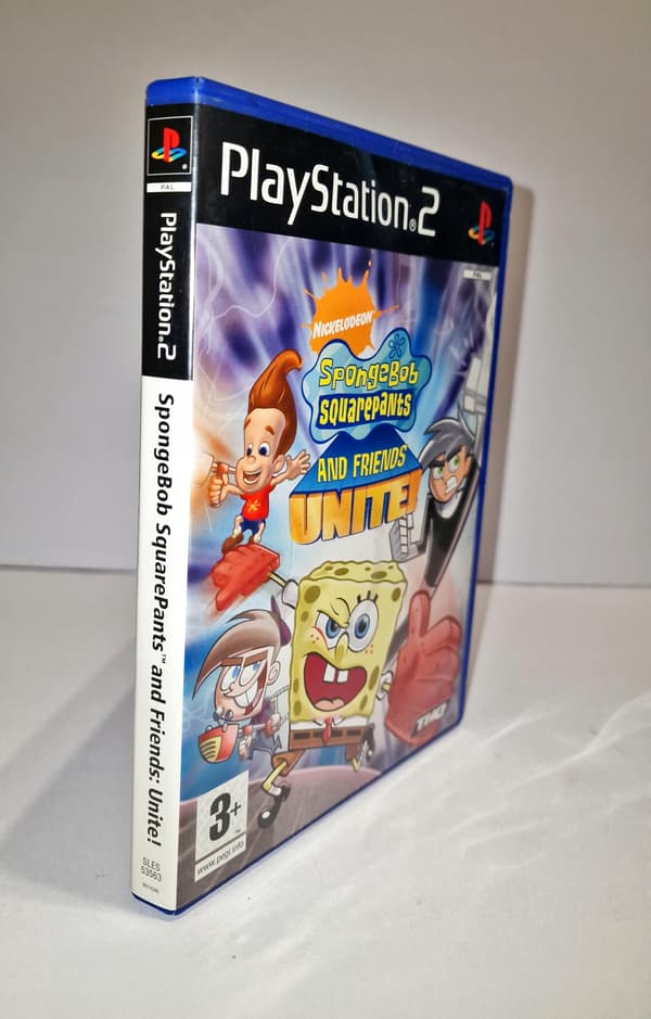 SPONGEBOB SQUAREPANTS AND FRIENDS: UNITE! PS2 3XA