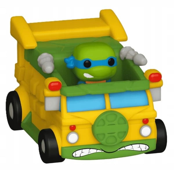 Funko Bitty Pop! - Ride: TMNT - Leonardo and the Turtle Van (Miniature) - 05