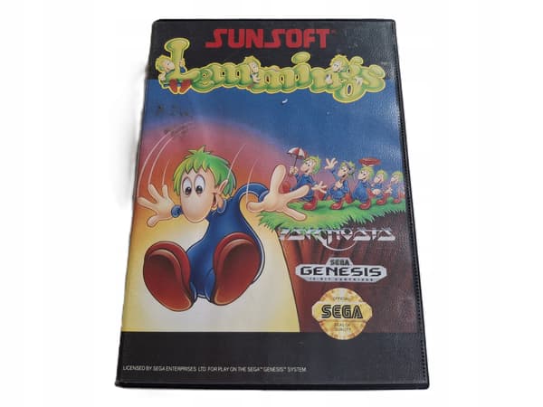 LEMMINGS MEGA DRIVE (English version) SEGA