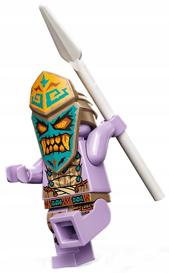 LEGO NINJAGO THUNDER GUARD MINIFIGURE + SPEAR
