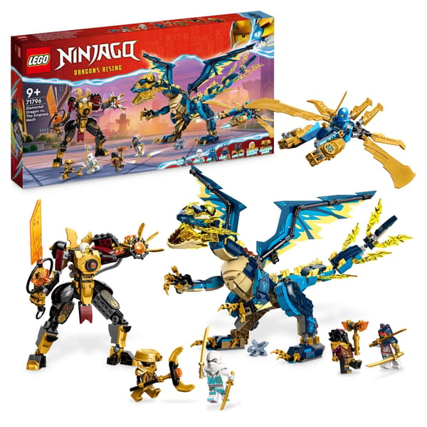 LEGO 71796 Ninjago – Elemental Dragon vs the Empress’s Mech