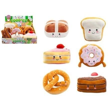 Softlings Foodies – soft plush doughnut, 16 cm