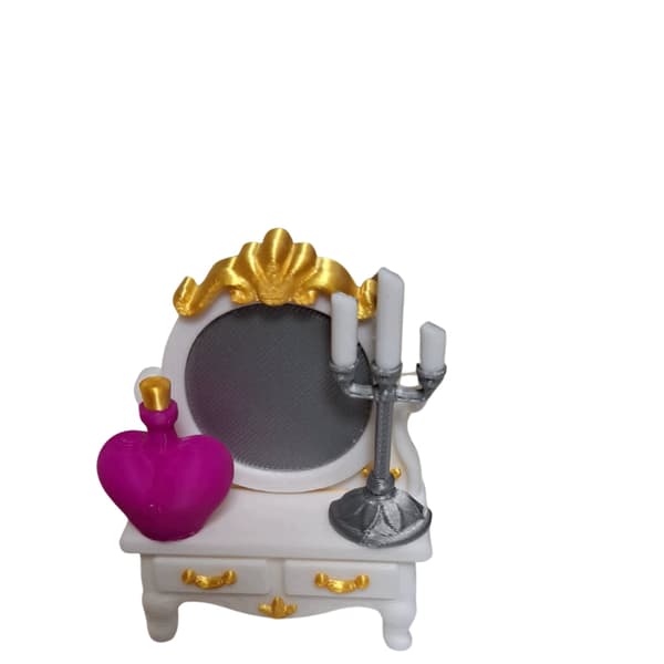Princess 3D-printed figurine set
