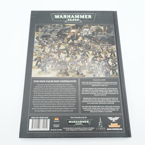 Warhammer 40k Codex Chaos Space Marines (German)