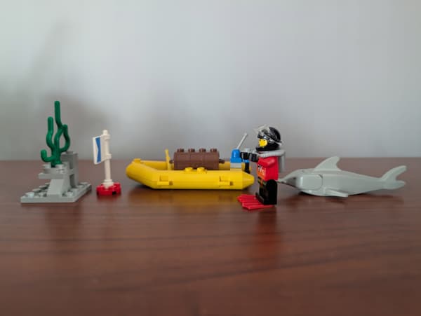 Lego 6555 Deep-Sea Diver