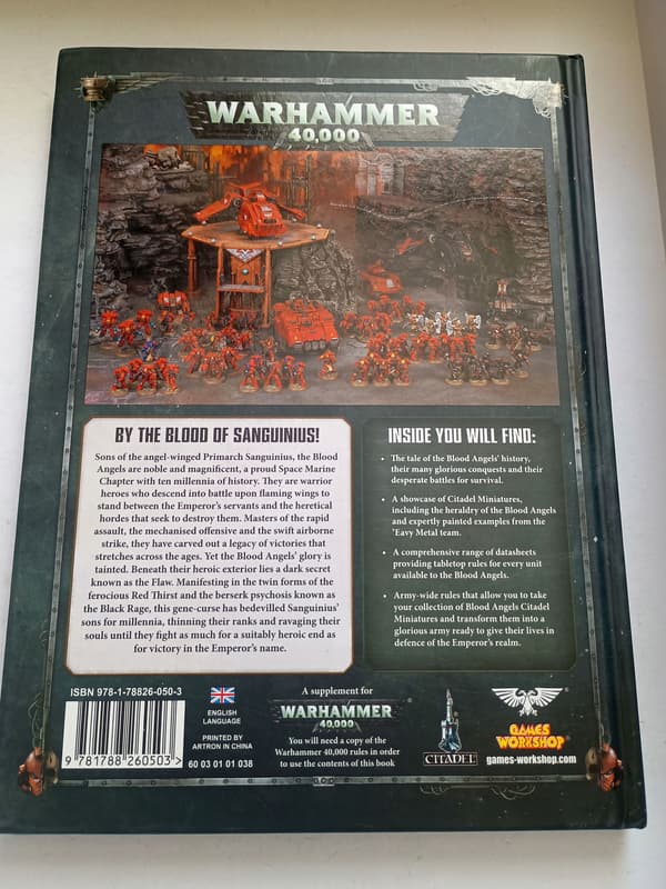 Blood Angels Codex No. 82 – 8th Edition
