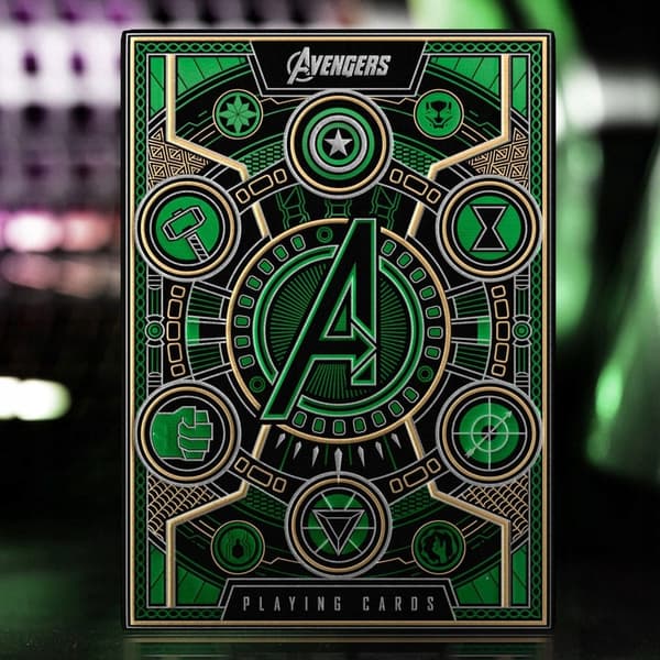 Avengers Playing Cards – Infinity Saga: Green Edition