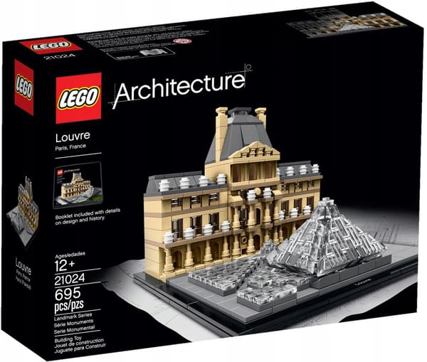 LEGO 21024 ARCHITECTURE LOUVRE