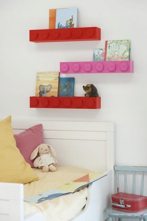 LEGO 41121730 Red Wall Shelf – Gift
