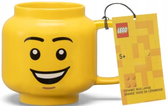 LEGO Ceramic Mug – Smiling Boy L 530 ml