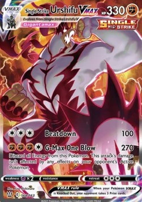 Pokemon Single Strike Urshifu VMAX