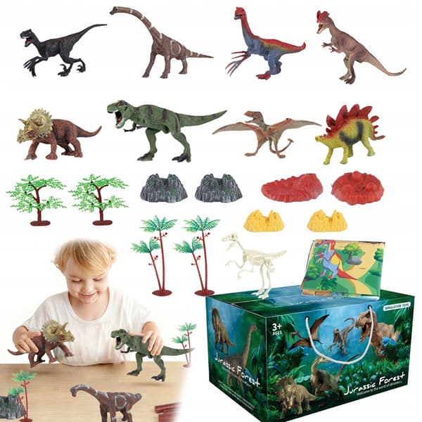 LARGE DINOSAUR SET – T-REX DINOSAUR FIGURES