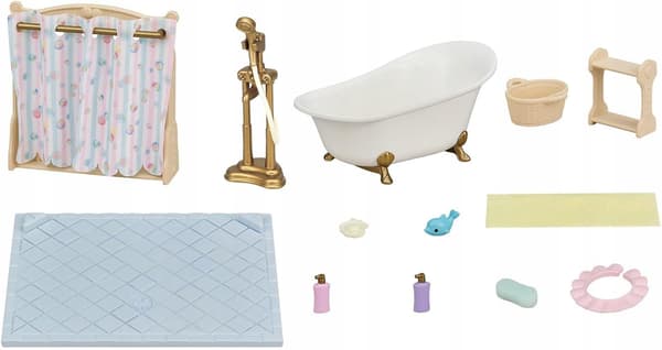 Epoch Sylvanian Families Bathroom Set with Shower