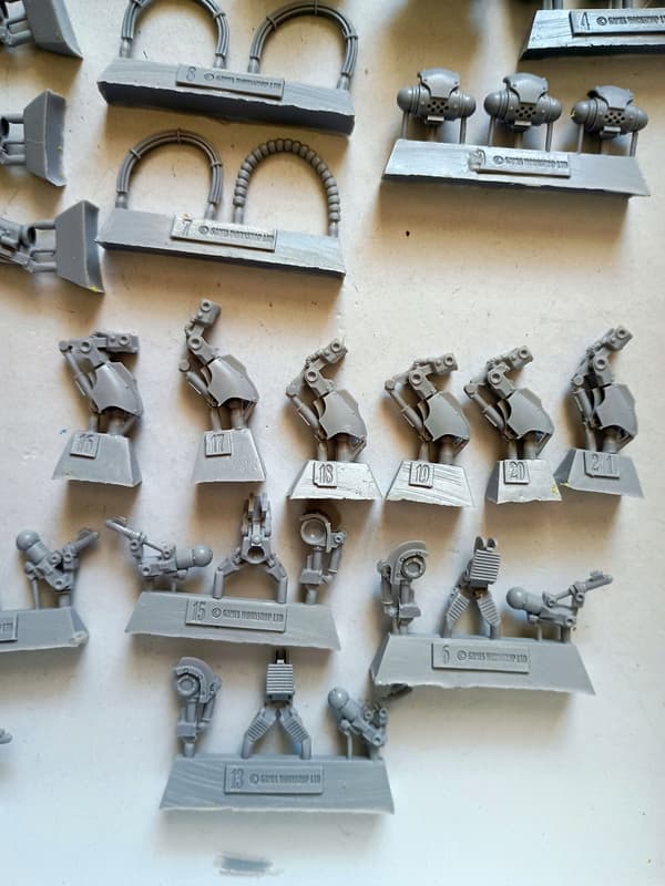 Mechanicum – Vorax Battle-Automata (3 models) – resin, Forge World