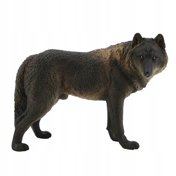 WOLF FIGURINE 17.5 × 6 × 13.5 cm WILD NATURE SIMULATION MODEL