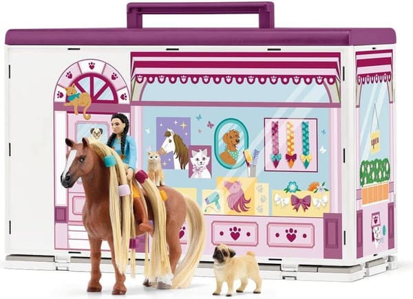 SCHLEICH SOFIA’S PET BEAUTY SALON + ACCESSORIES 42614