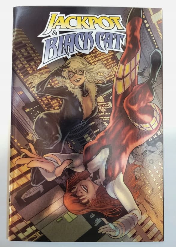 Marvel Jackpot and Black Cat Comic 1/2024 (English) FOIL Variant B