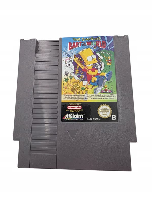 NINTENDO NES THE SIMPSONS: BART VS THE WORLD – ORIGINAL