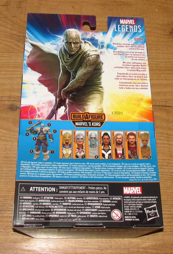 Marvel Legends Thor: Love and Thunder Gorr action figure, 16cm