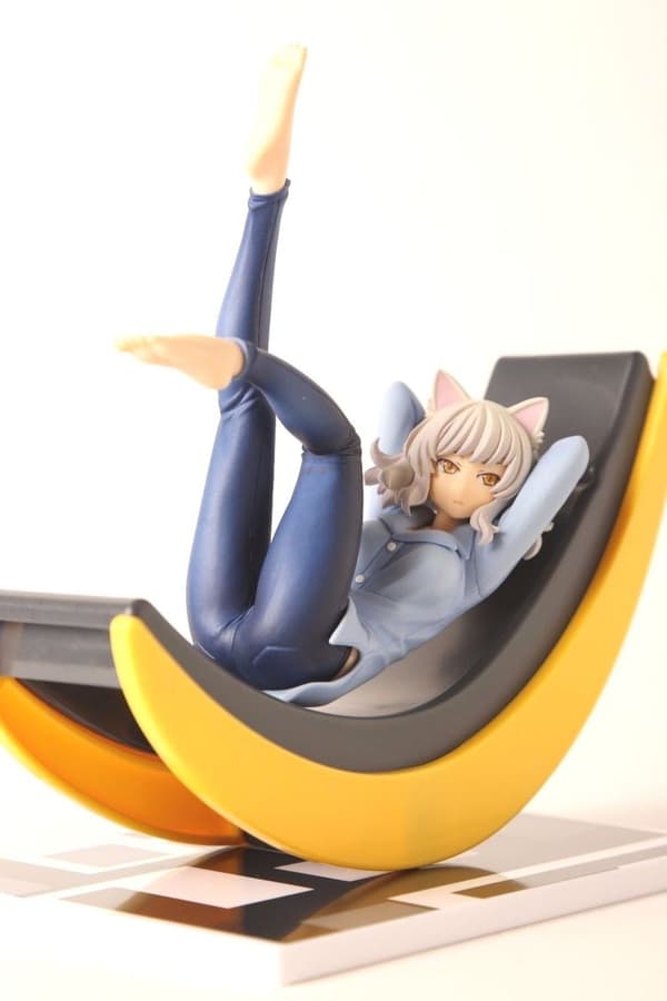 MONOGATARI ANIME FIGURINE: BLACK HANEKAWA TSUBASA
