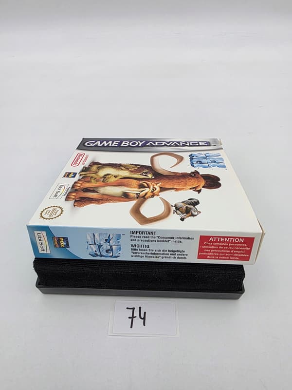 GAME BOY ADVANCE ICE AGE ORIGINAL CARTON BOX