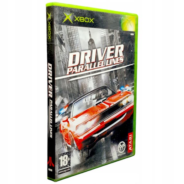 DRIVER PARALLEL LINES game for Microsoft Xbox Classic