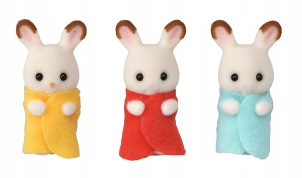 Sylvanian Families Rabbit Triplets 5532